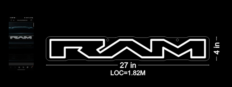 1x Custom Neon Sign for Jimmy Downer