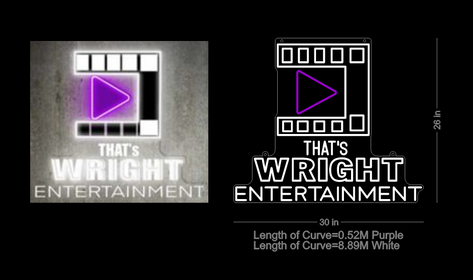 Custom Neon Sign for Ron Wright