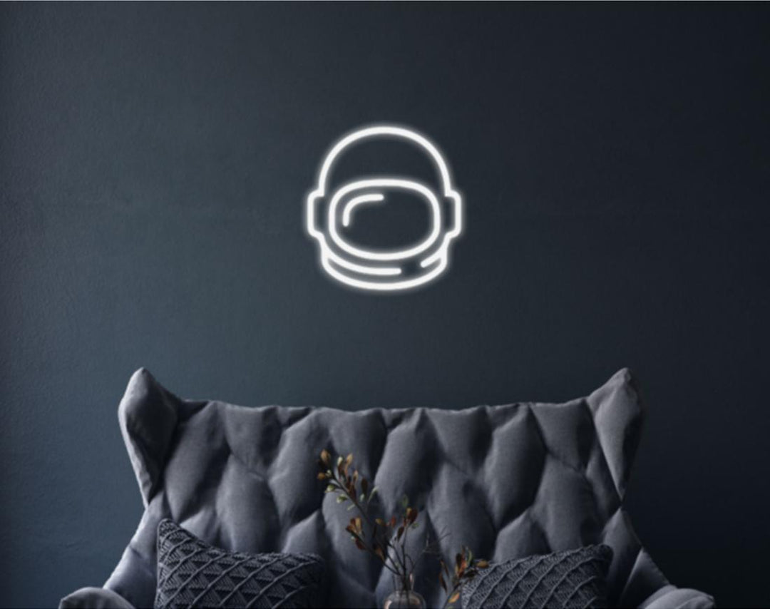 Helmet LED Neon Sign by manhattanneons.com - A bold statement in neon.