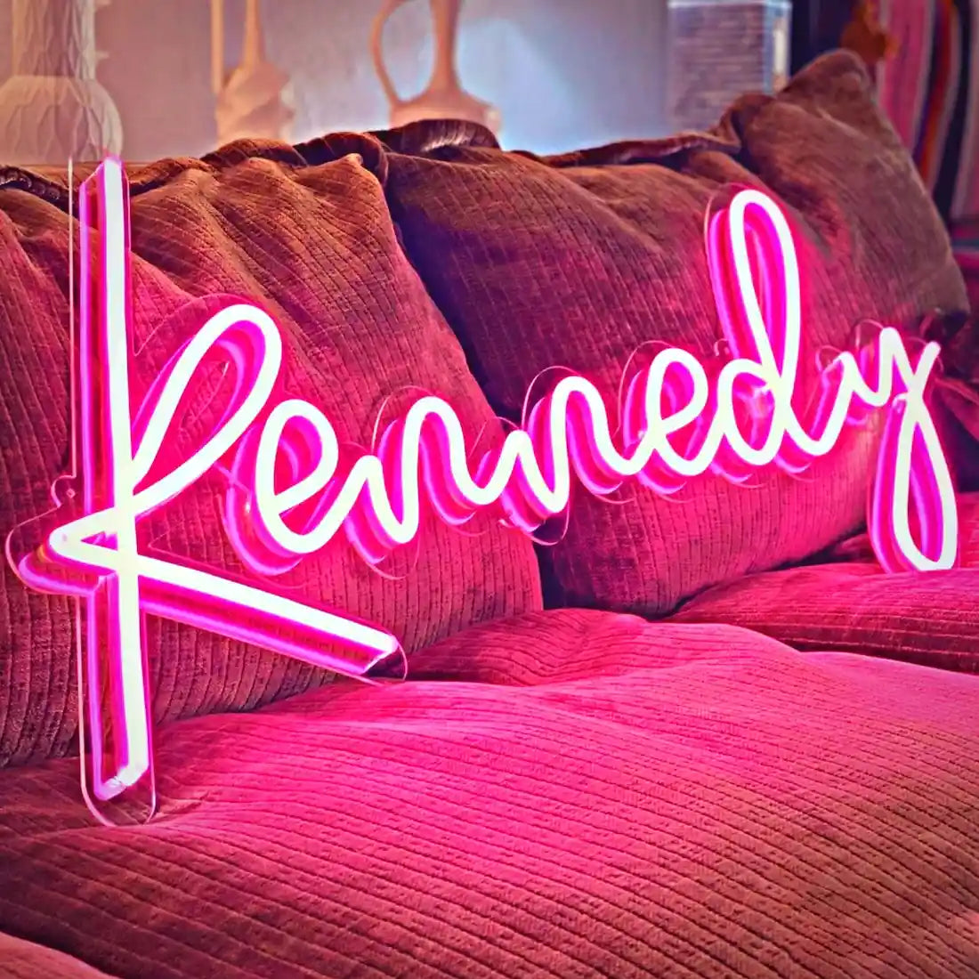 Kennedy Name Neon Sign - Brighten Up Your Life With Personalized Neon 