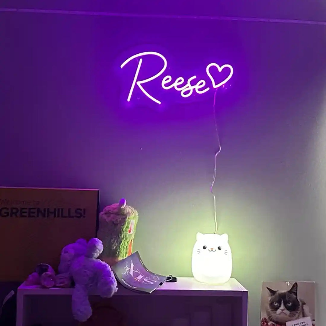 Rese Name Neon Sign, lighting up your world with personalized style - from manhattonneons.com.