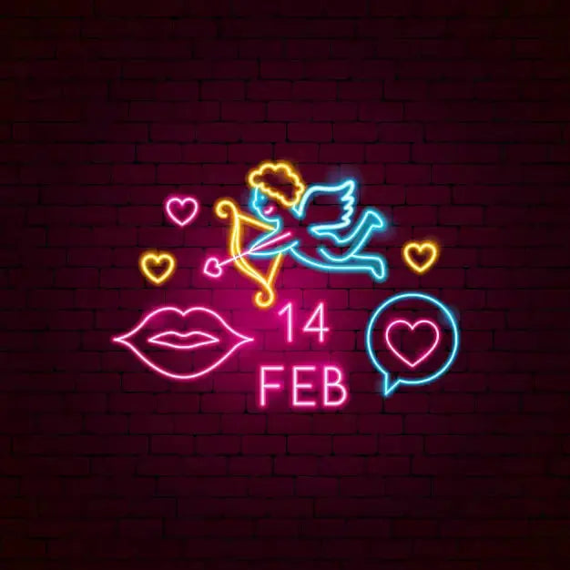 14th Feb Neon Sign | The Unmistakable Importance of the Day
