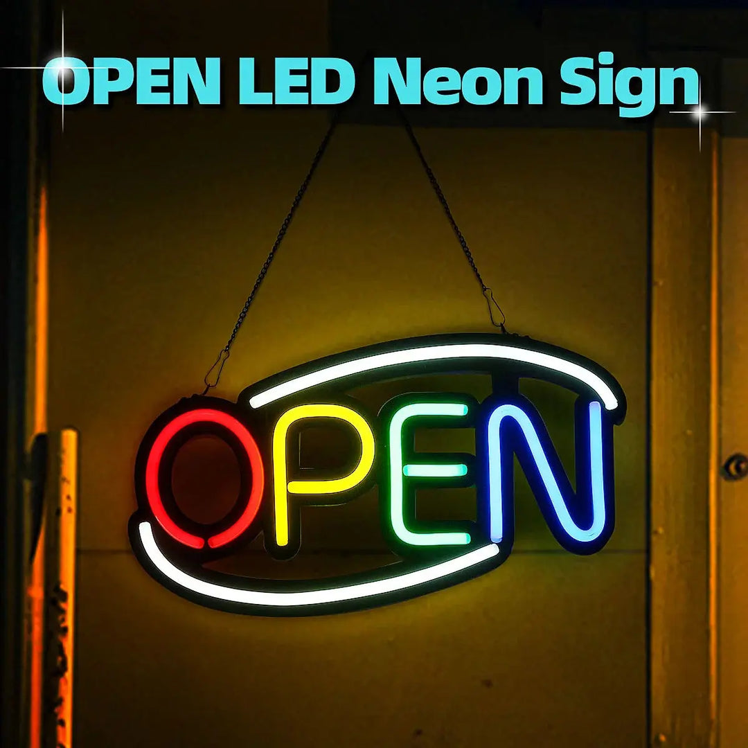Unveiling Your Business to the World with Open Neon Signs