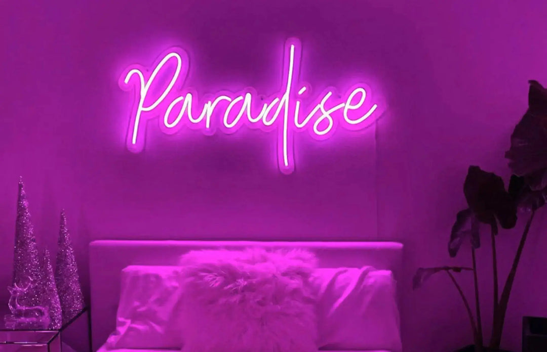 Illuminate Your Space with Funky Pink Neon sign