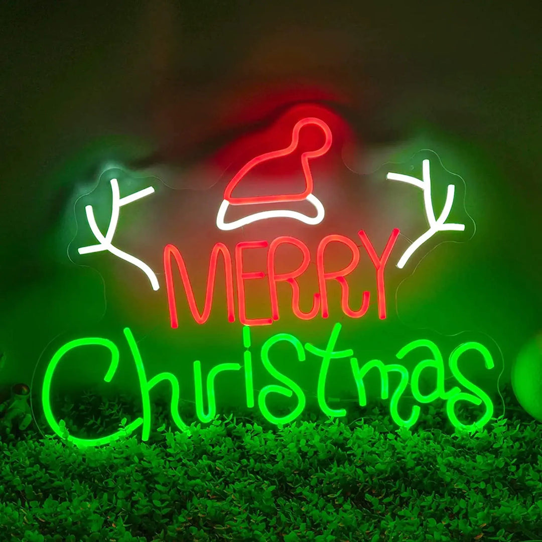 Merry Christmas Neon Signs ManhattanNeons