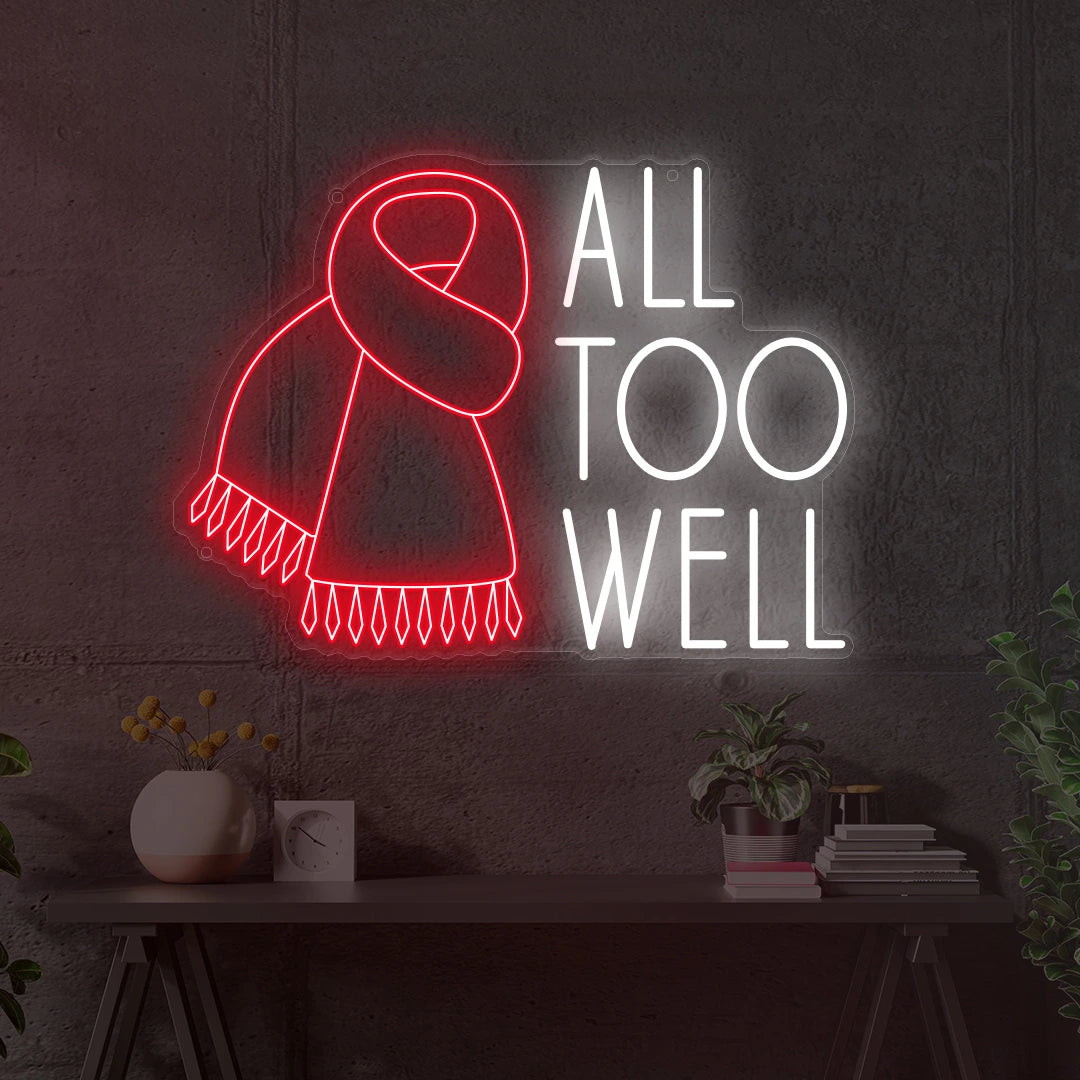 Neon Harmony - Taylor Swift's 'All Too Well' Illuminated - ManhattanNeons