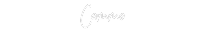 Customized Neon Sign: Cammo