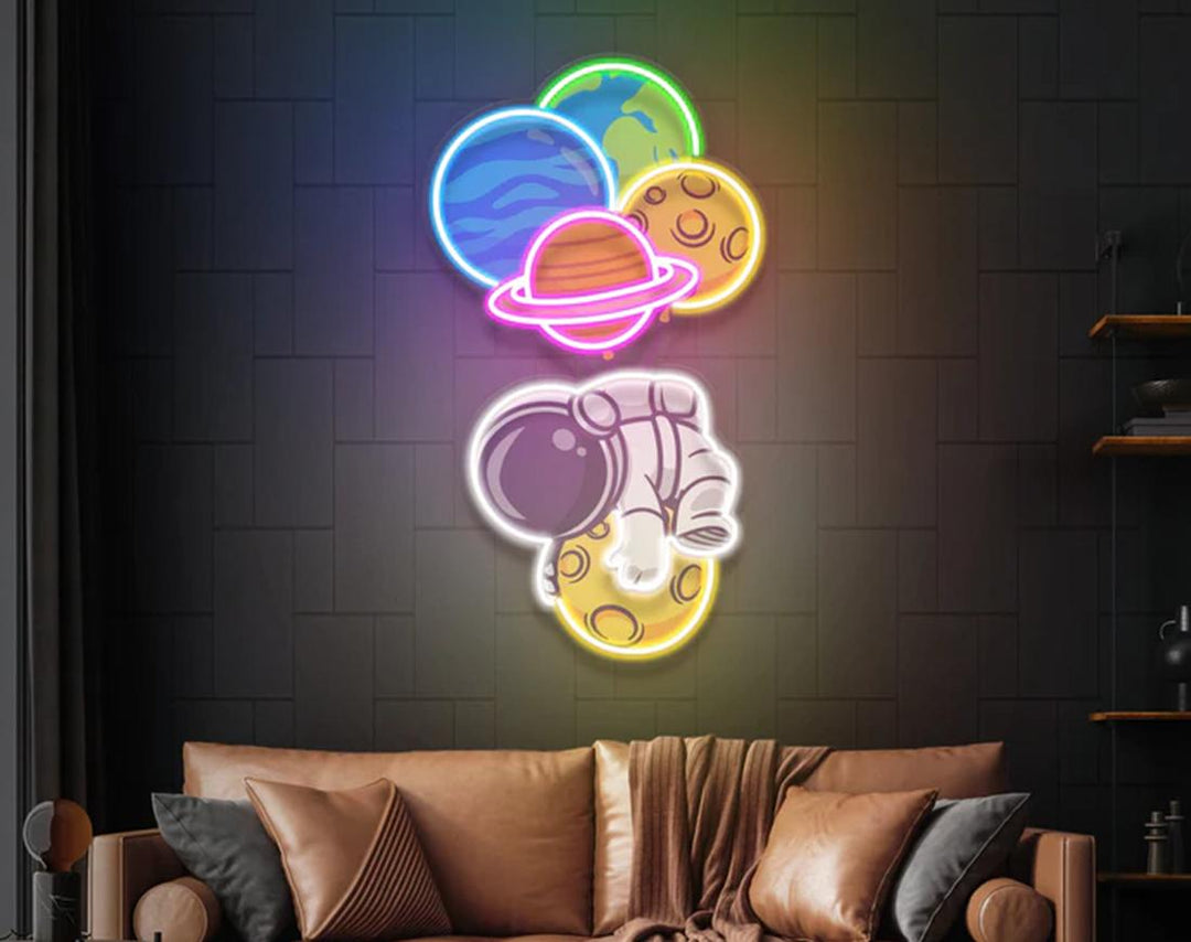 Balloon LED Neon Sign by manhattanneons.com - Cheerful and bright neon decor.