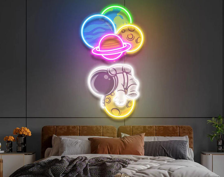 Balloon LED Neon Sign