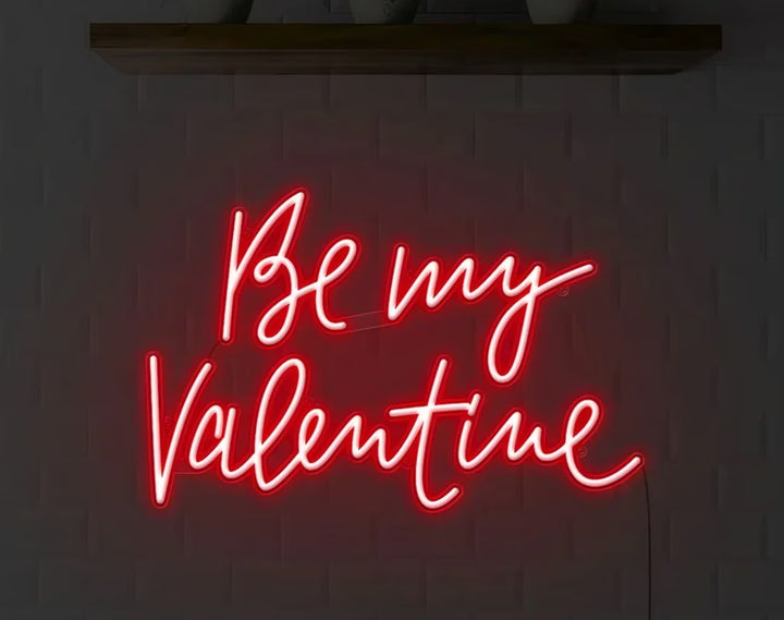 Love Illuminated Valentine's Day Neon Sign by manhattanneons.com - Brighten hearts with glowing romance.