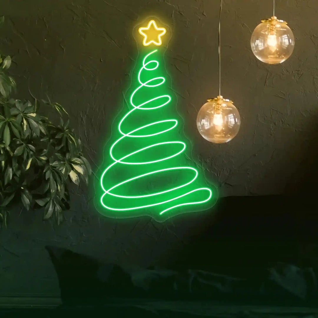 Christmas Tree Neon Sign - Brighten Your Holidays - from manhattonneons.com.