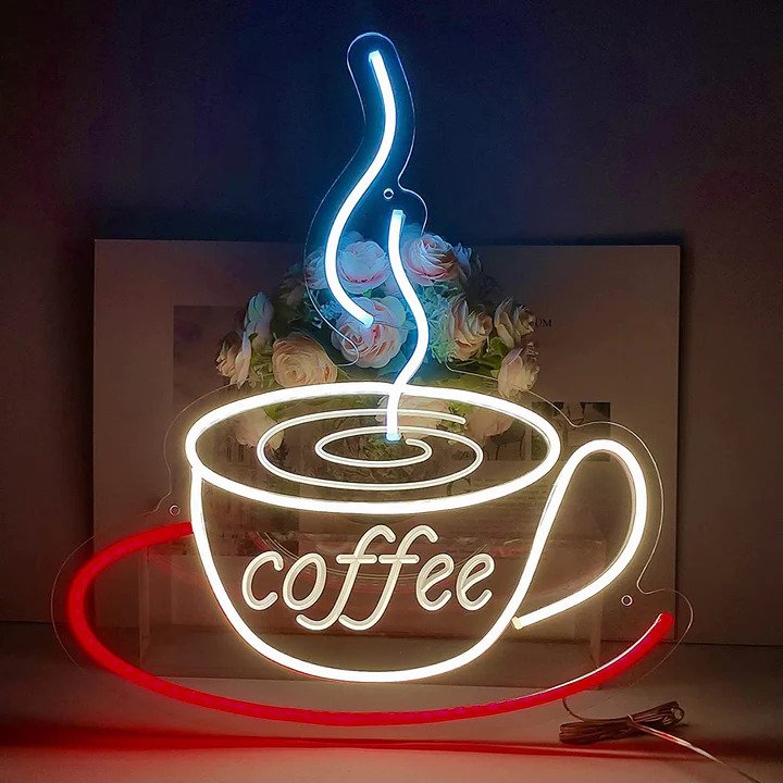 Coffee Cup Neon Sign ManhattanNeons