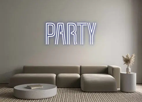 Customized Neon Sign: Party ManhattanNeons