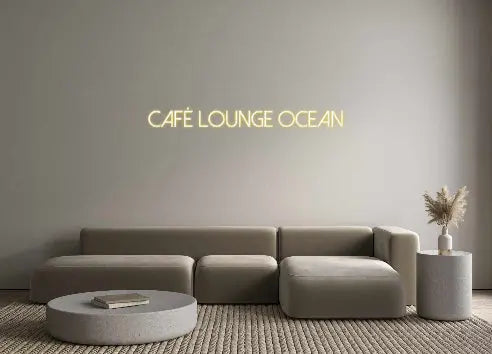 Customized Neon Sign: Café lounge o... ManhattanNeons