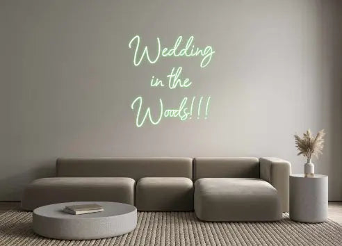 Customized Neon Sign: Wedding
in t... ManhattanNeons