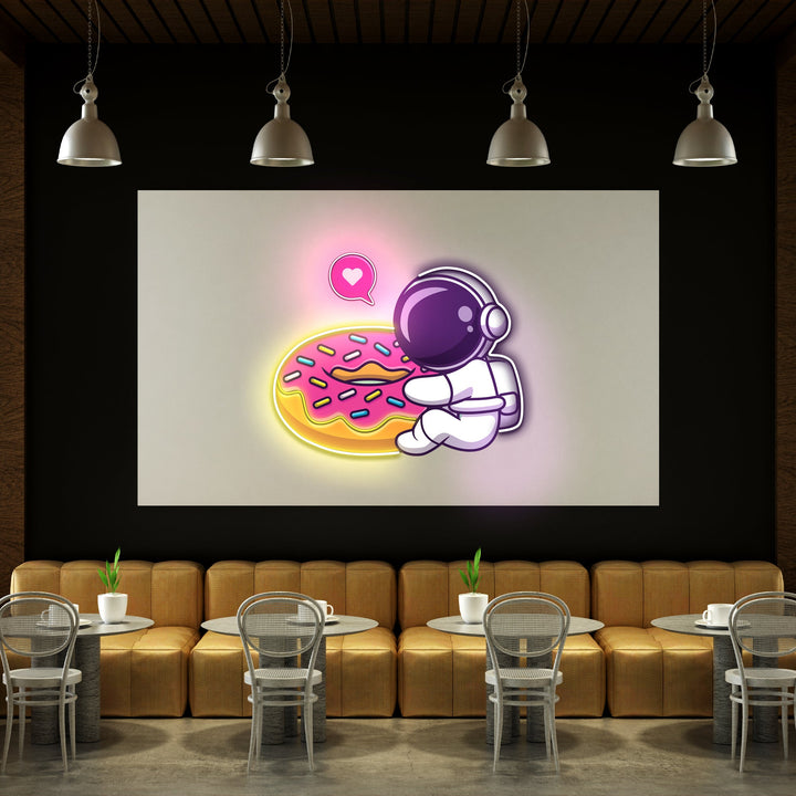 Donut UV Light Neon Artwork | Illuminate Your Space ManhattanNeons