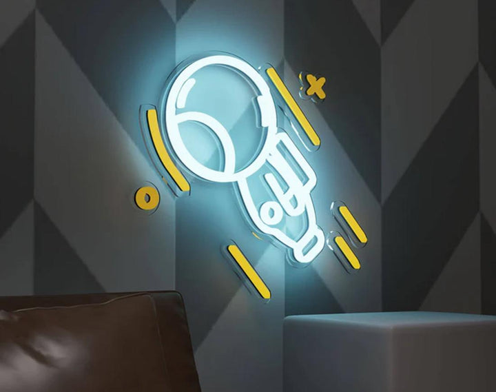 Explorer LED Neon Sign by manhattanneons.com - Journey beyond limits in neon.