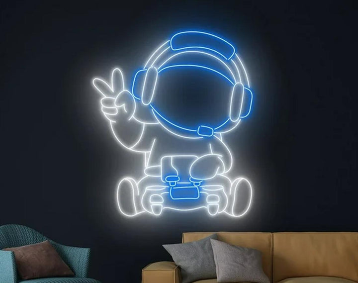 Gamer LED Neon Sign by manhattanneons.com - Neon glow for ultimate gamers.