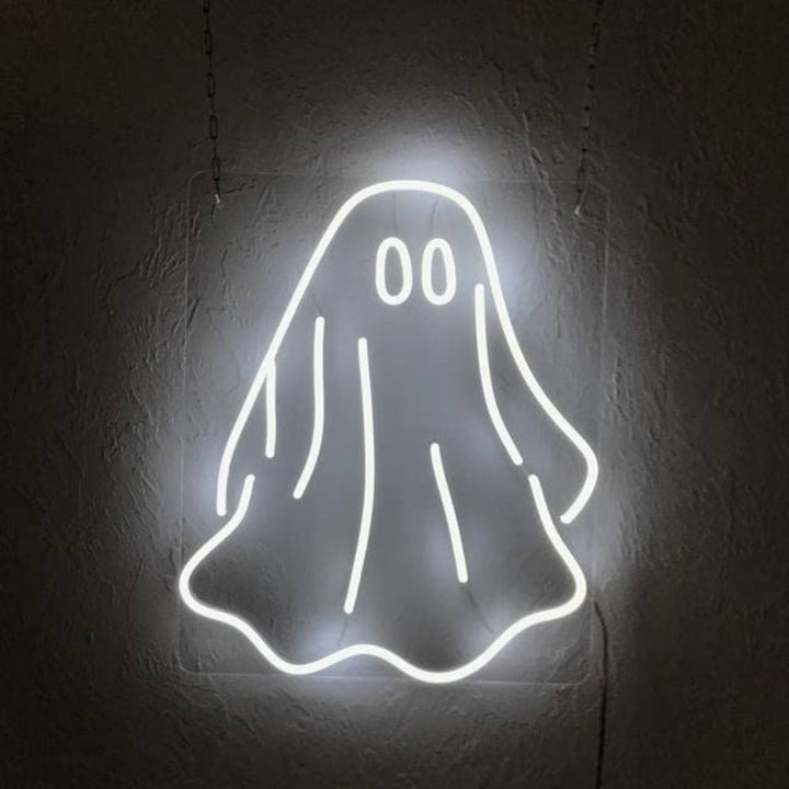 Ghost Neon Sign for Halloween ManhattanNeons