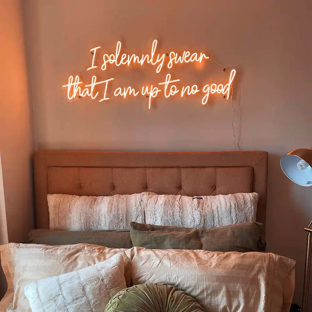 I solemnly Swear Neon sign | Enchanting Illumination for Magical Souls - from manhattonneons.com.