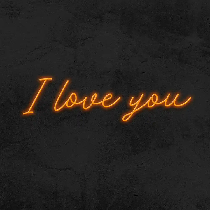 I Love You Wedding Neon Sign - A heartfelt declaration glowing with affection, perfect for celebrating love - from manhattonneons.com