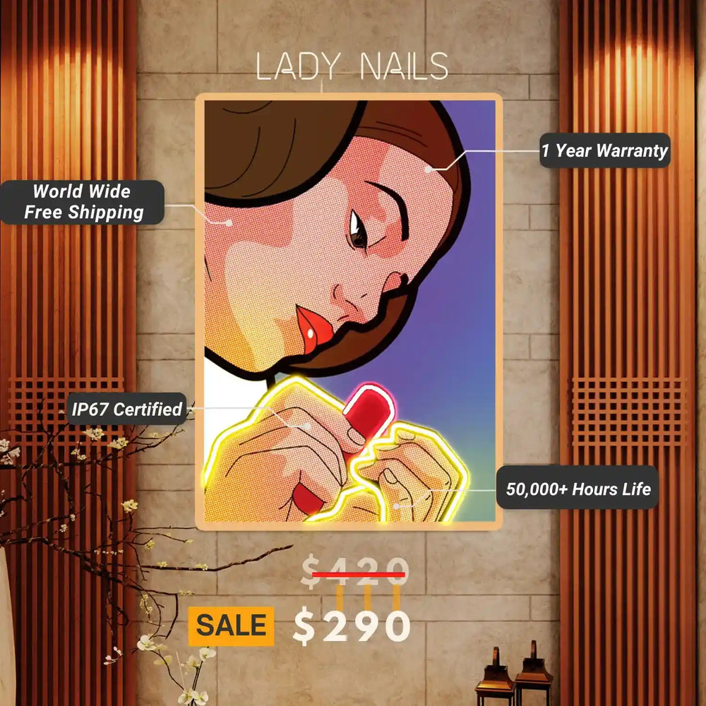 Lady Nails UV Light | Achieve Salon-Perfect Nails - from manhattonneons.com