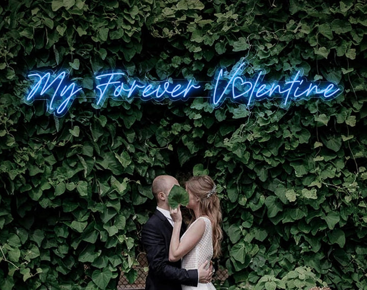 MY FOREVER Valentine's Day Neon Sign by manhattanneons.com – A glowing declaration of everlasting love.