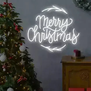 Merry Christmas LED Neon Signage | The Perfect Holiday Decor ManhattanNeons