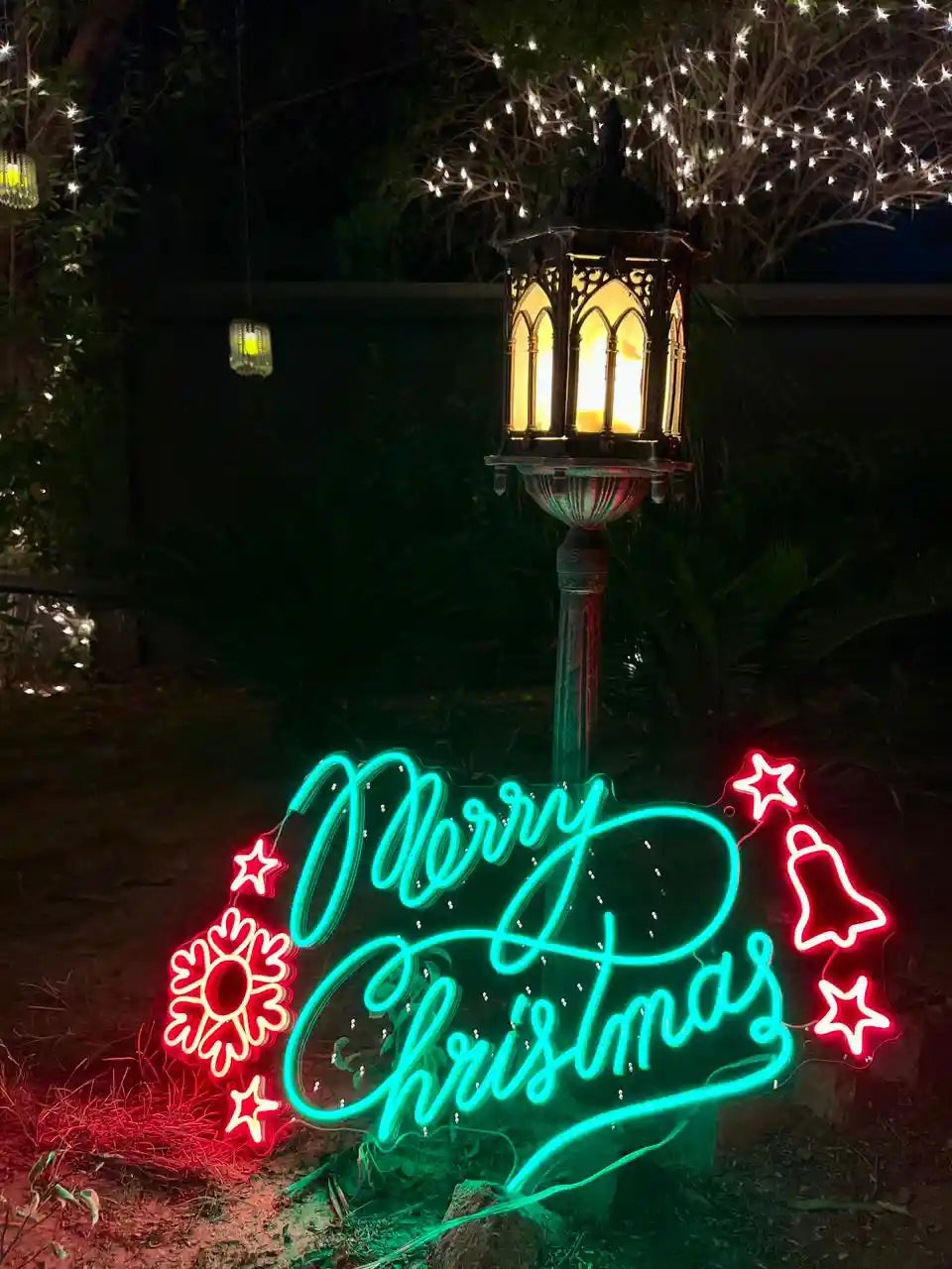 Merry Christmas Neon Sign | Totally Sleighed it - from manhattonneons.com.