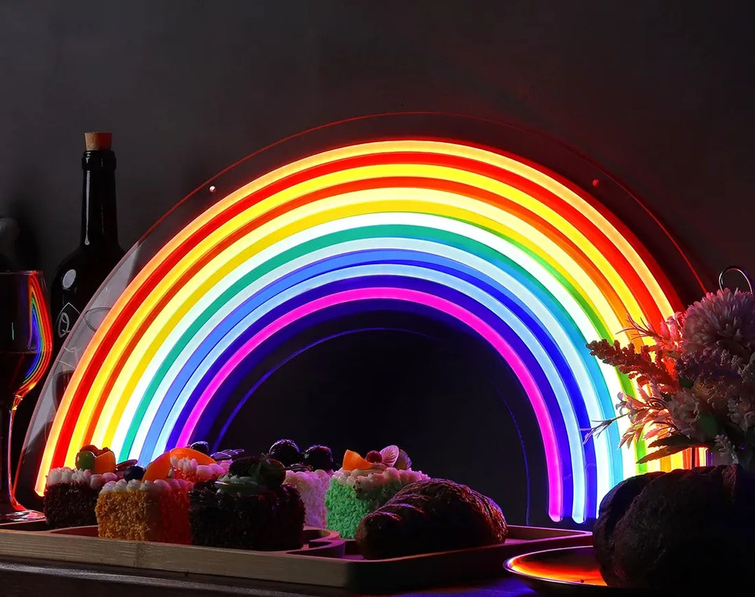 Multi-color Rainbow Mother's Day Neon Sign by manhattanneons.com - Transform your space with LED Neon Sign