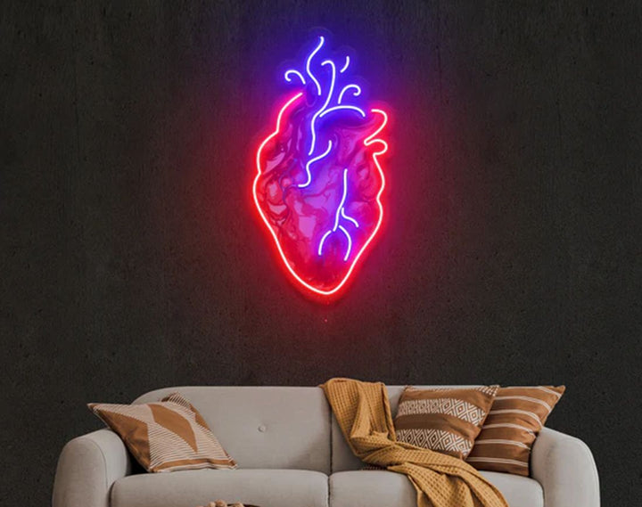 My Heart LED Neon Sign by manhattanneons.com – A heartfelt glow that speaks volumes.