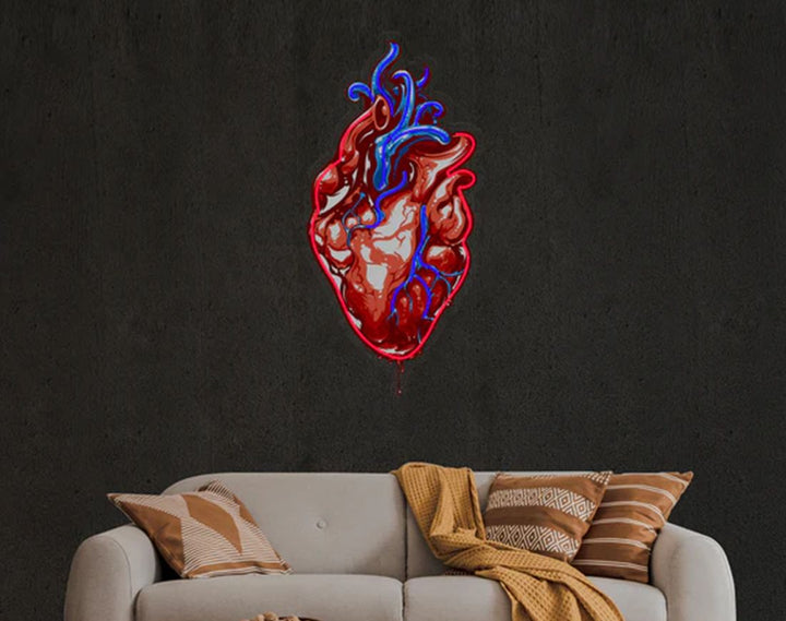 My Heart LED Neon Sign by manhattanneons.com – A heartfelt glow that speaks volumes.