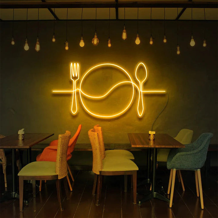 Neon Sign for Dinning Area ManhattanNeons