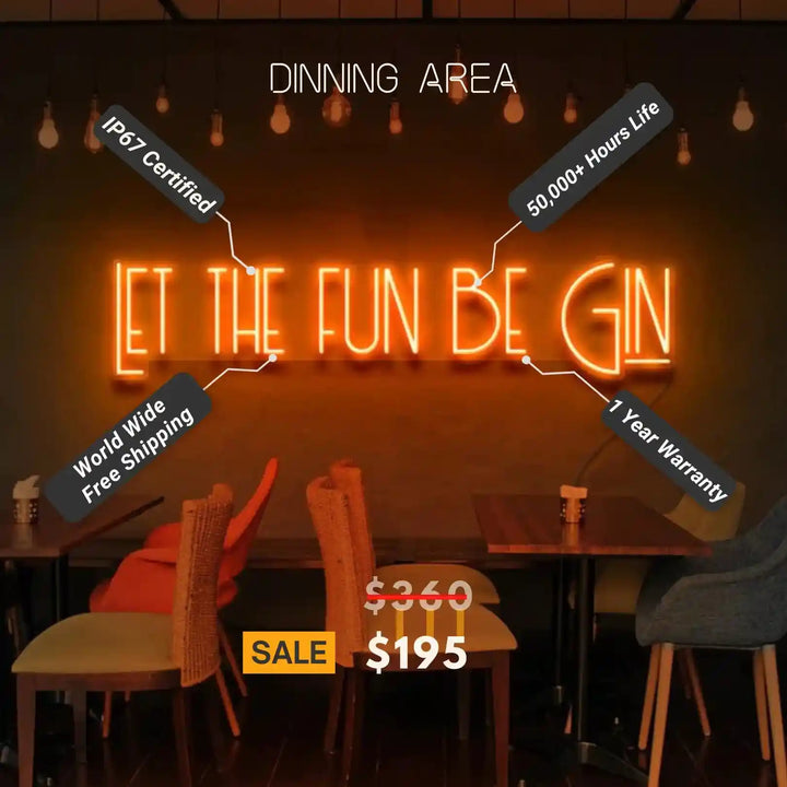 Party Neon Sign for Home and Restaurants, adding a stylish glow to your space - from manhattonneons.com