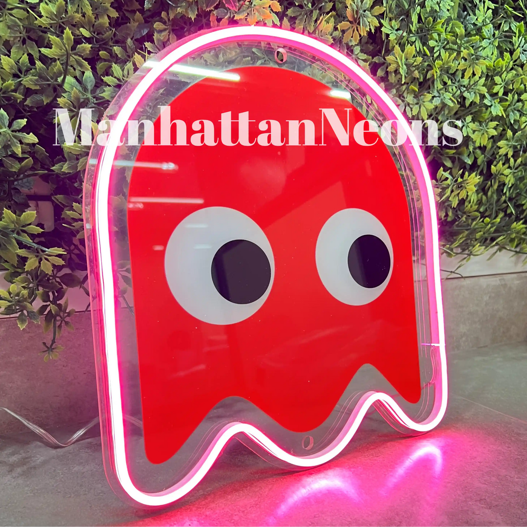 PAC-MAN UV ART LED NEON SIGN AT 35% OFF - RETRO GAMING PAC-MAN UV ART LED NEON SIGN AT 35% OFF - RETRO GAMING
