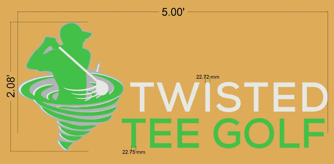 Payment Link-Custom Business Sign for Twisted Tee Golf Owners-AboutCraftCo. ManhattanNeons