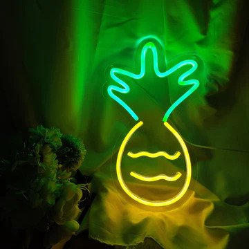 Pineapple Neon Sign ManhattanNeons