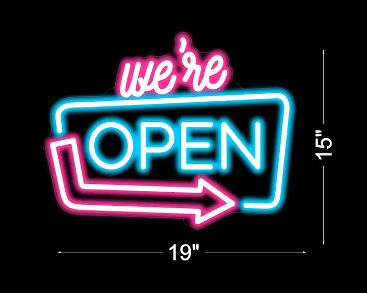 We Are Open Neon Sign ManhattanNeons