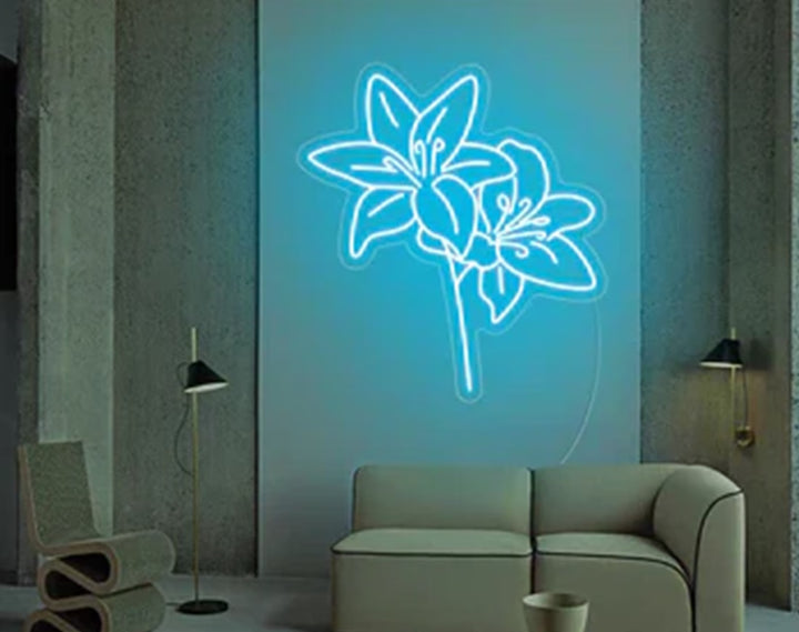 Flower Easter Neon Sign