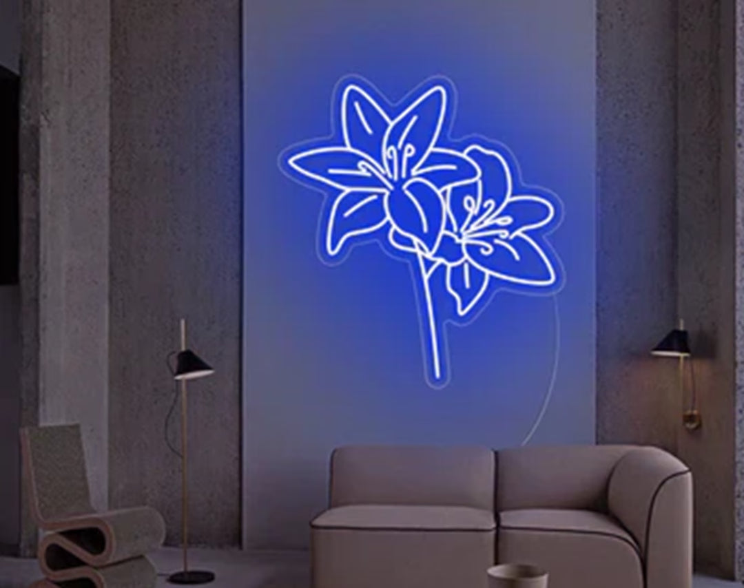 Flower Easter Neon Sign