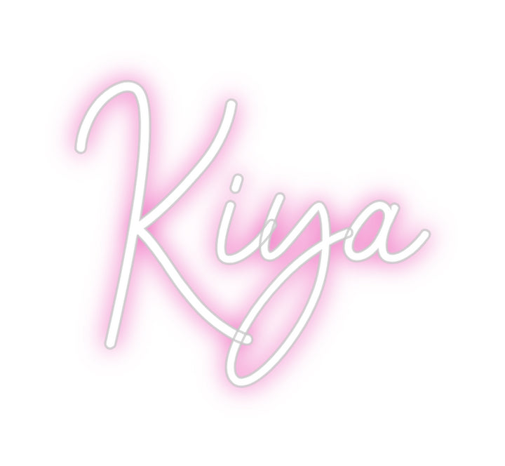Customized Neon Sign: Kiya