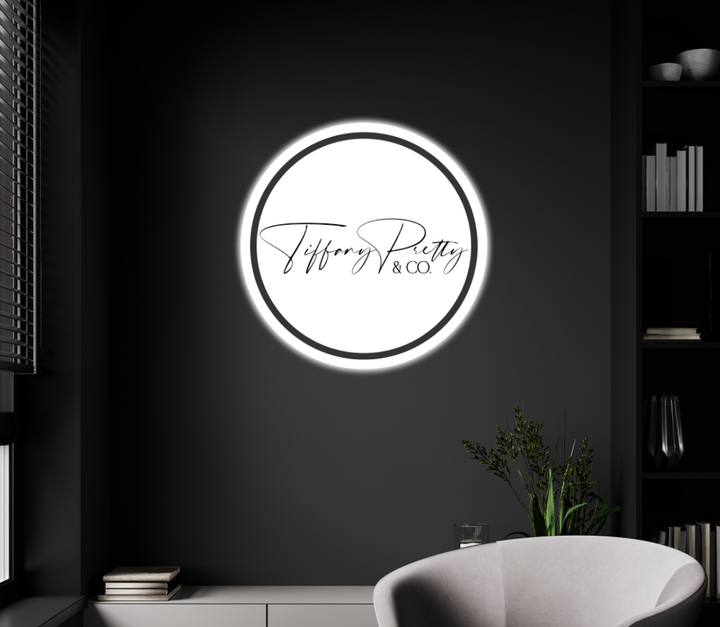 Neon Acrylic Sign for Tiffany Pretty