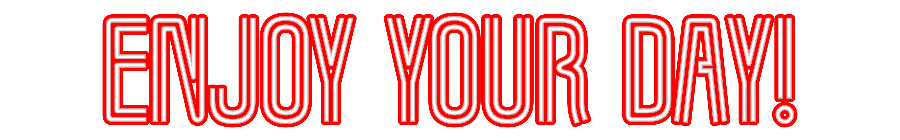 Customized Neon Sign: Enjoy your Day!
