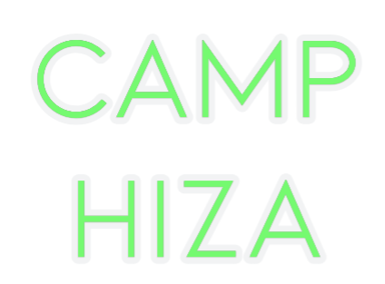 Customized Neon Sign: Camp
Hiza