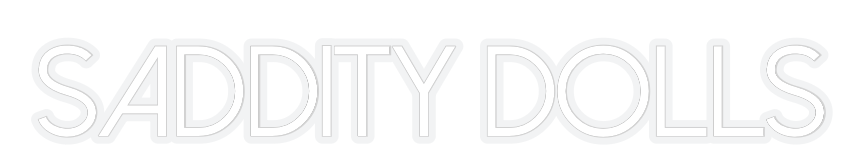 Customized Neon Sign: Saddity Dolls