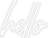 Customized Neon Sign: hello