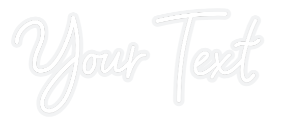 Customized Neon Sign: Your Text