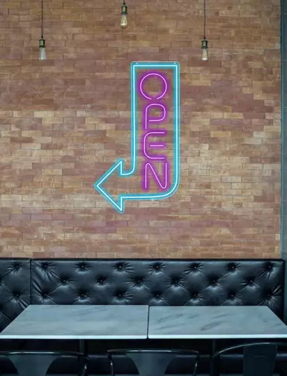 "OPEN" Neon Sign - Keep it Lit - ManhattanNeons