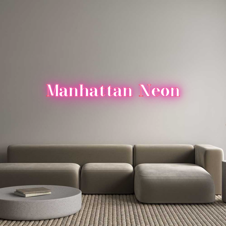 Customized Neon Sign: Manhattan Neon