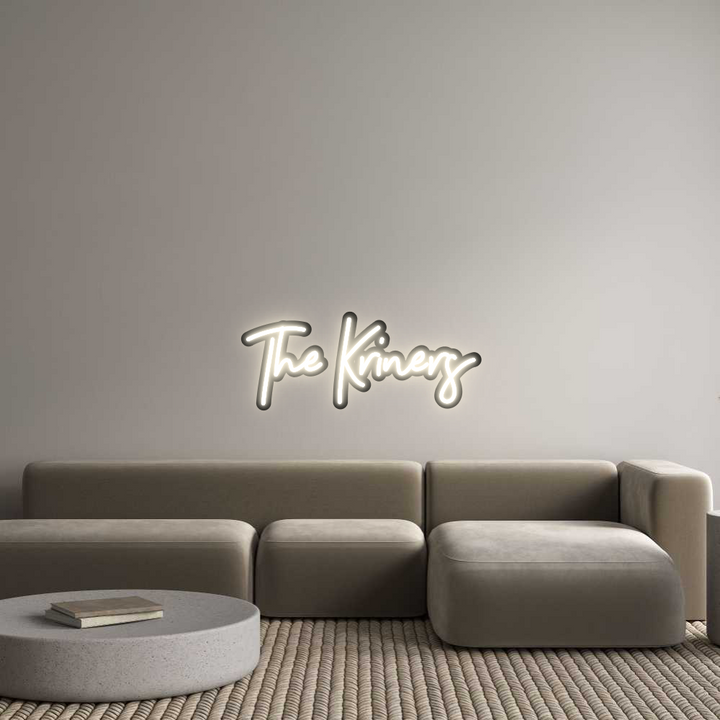 Customized Neon Sign: The Kriners